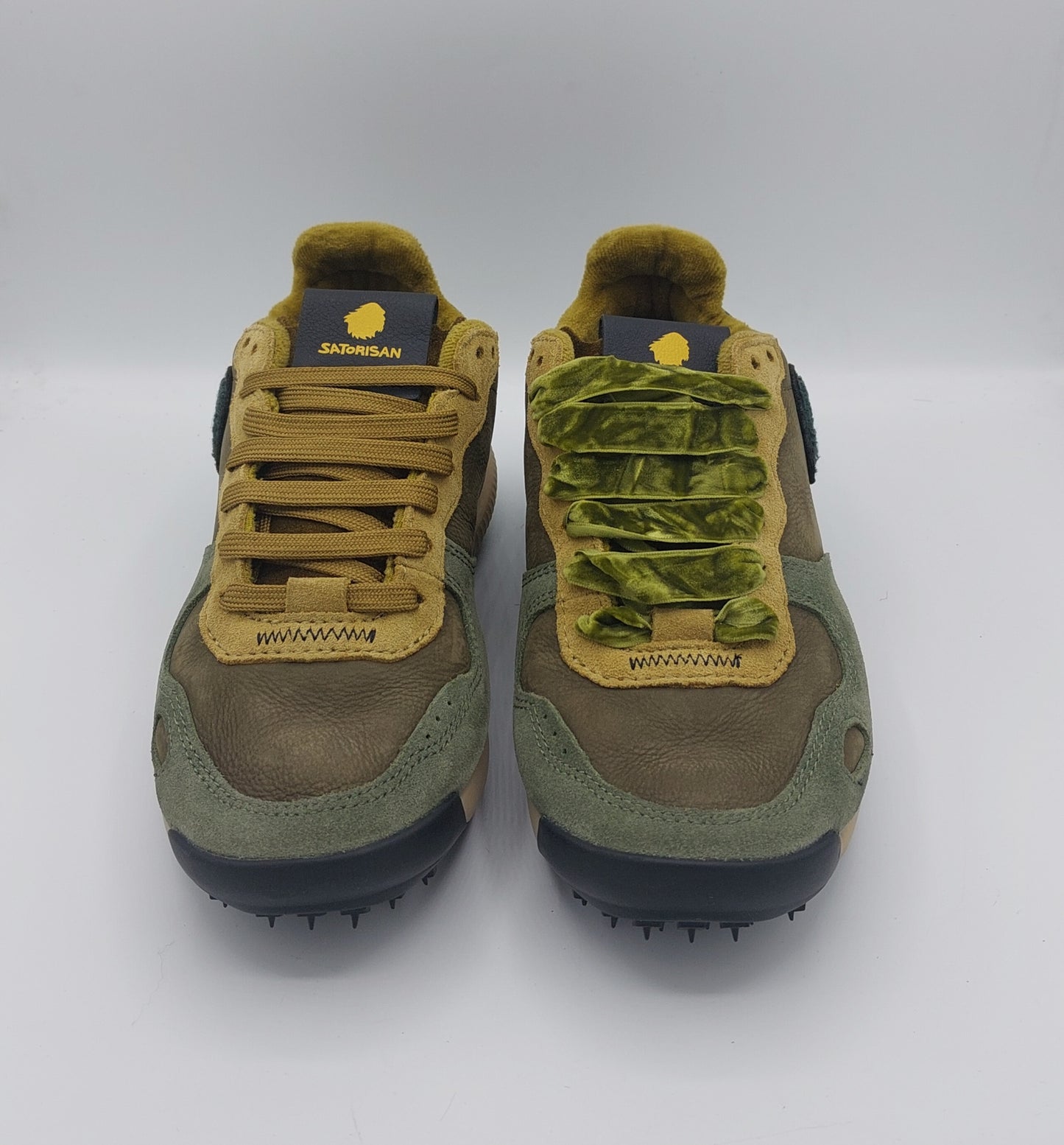 Satorisan sneakers donna in pelle verde