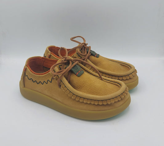 Satorisan paraboot donna in pelle color ocra