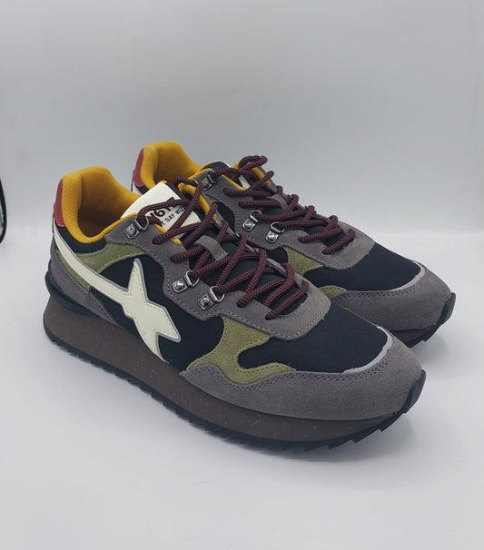 Wizz sneakers uomo grigia e nera