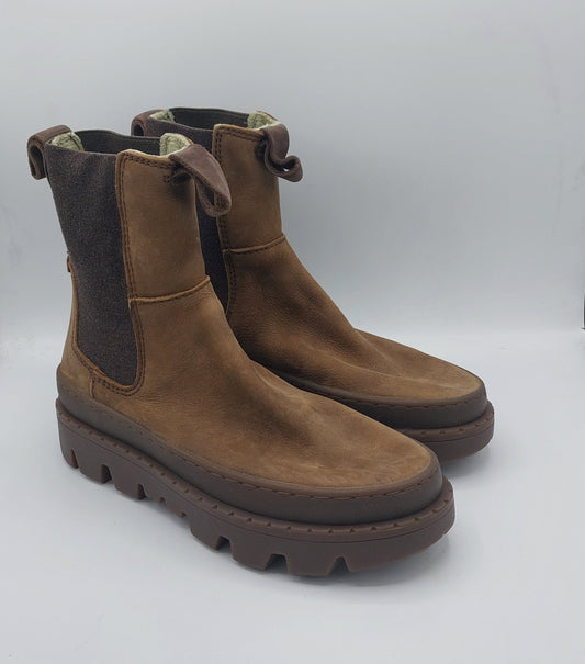 Satorisan beatles donna in pelle marrone