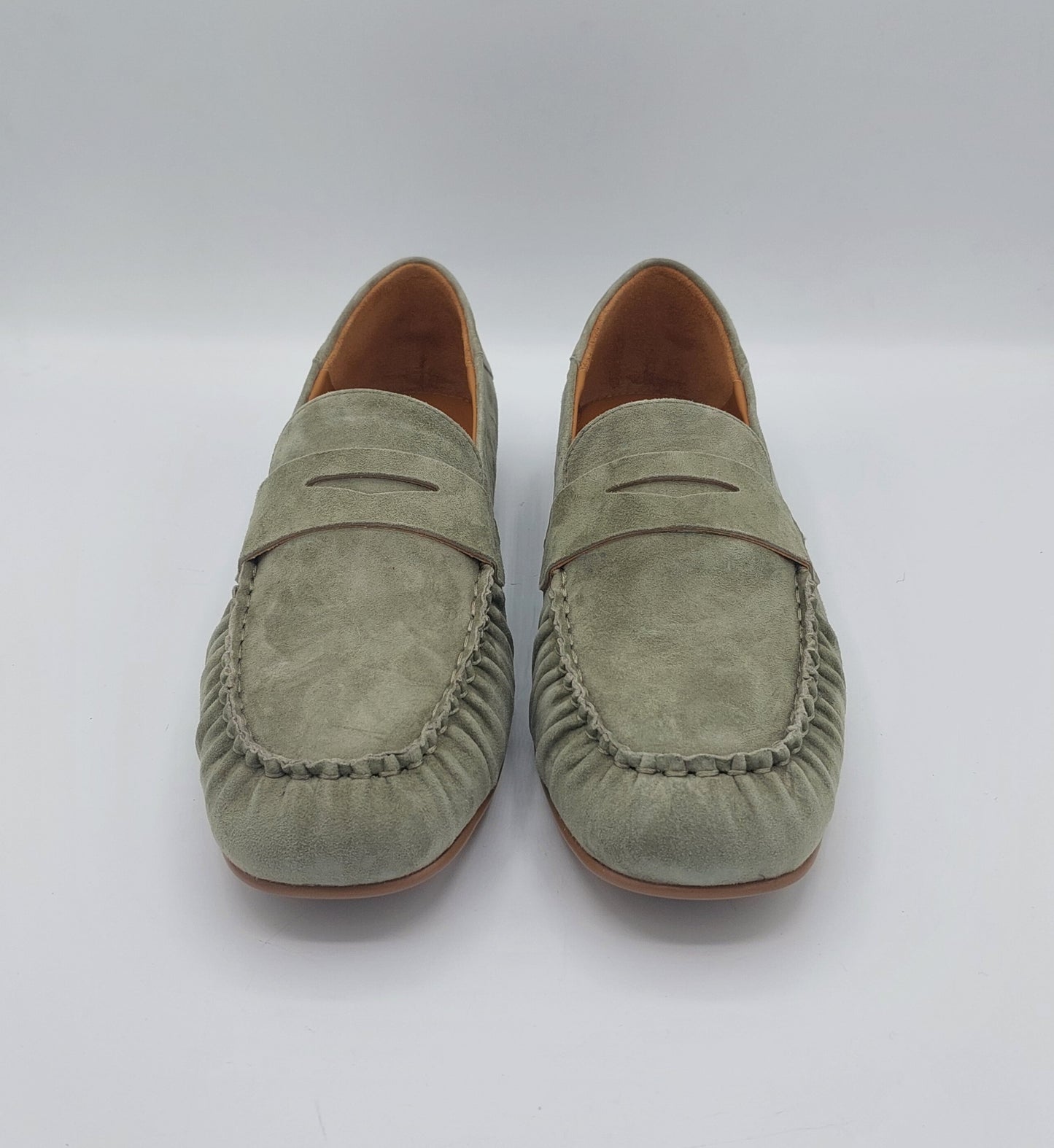 Bruno Premi mocassino donna verde salvia