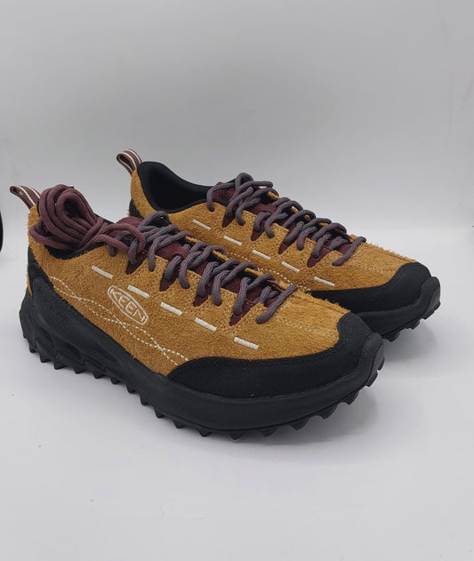 Keen scarpa uomo beige e nera lacci colorati