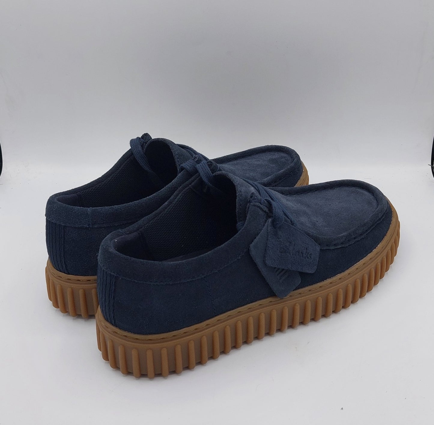 Clarks scarpa uomo nabuk blu
