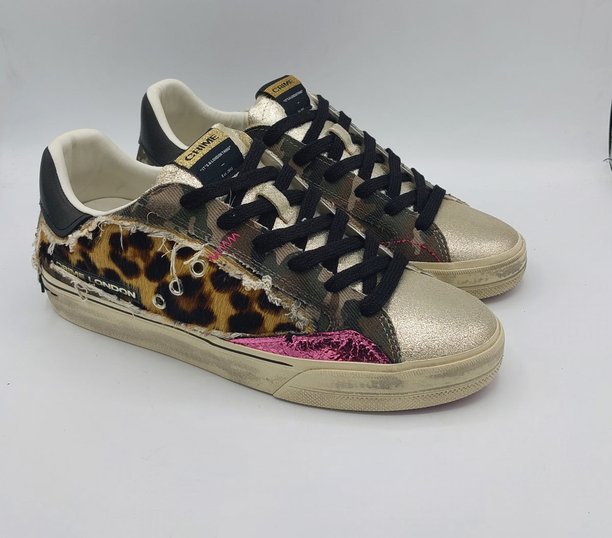 Crime snekers donna maculata oro