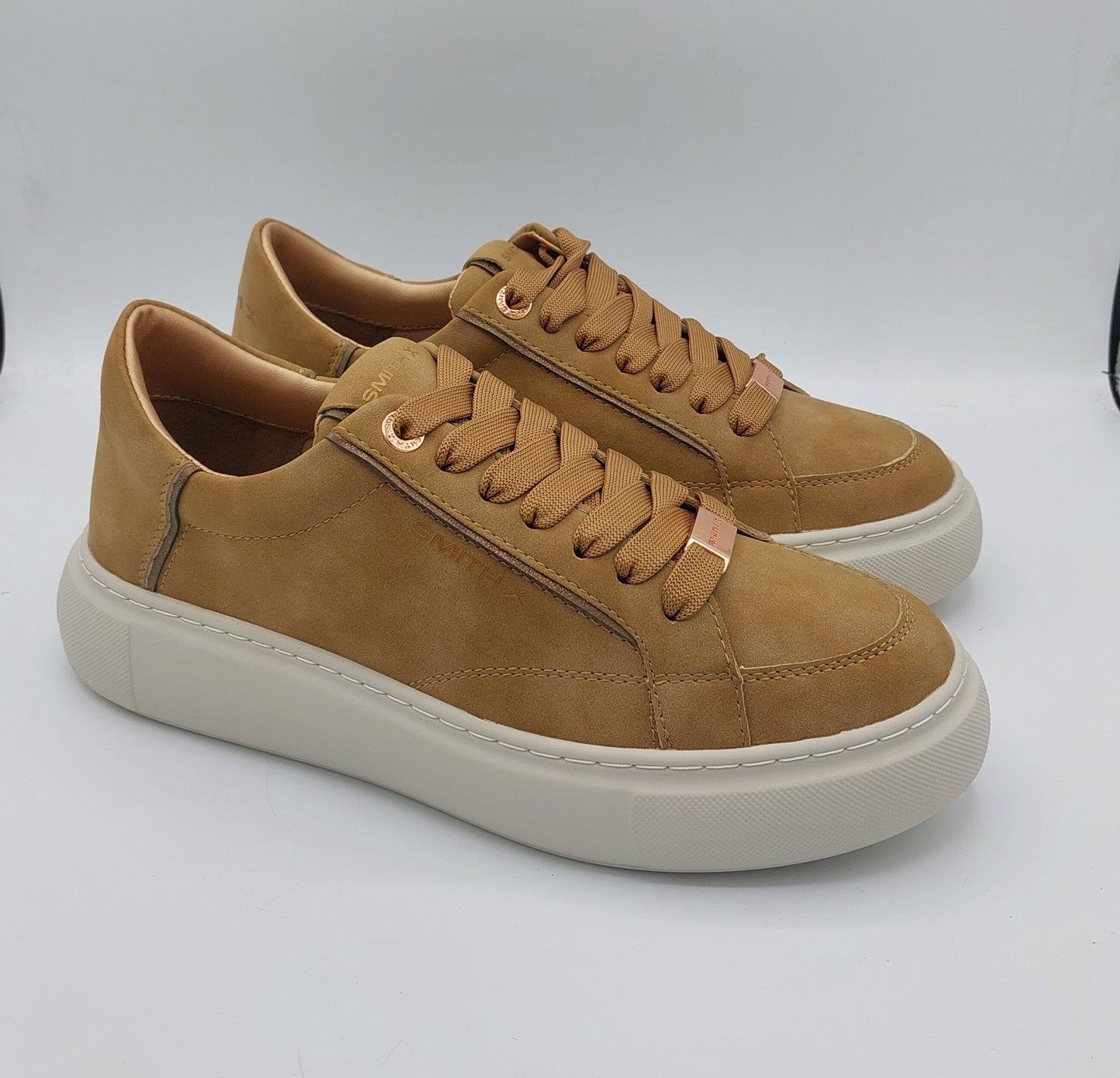 Alexander Smith sneakers donna in camoscio color tabacco