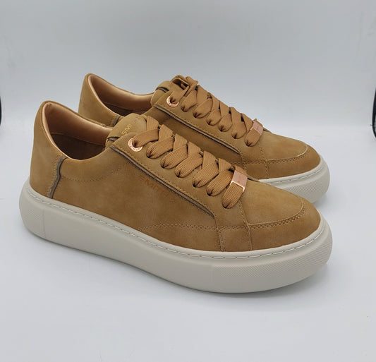 Alexander Smith sneakers donna in camoscio color tabacco