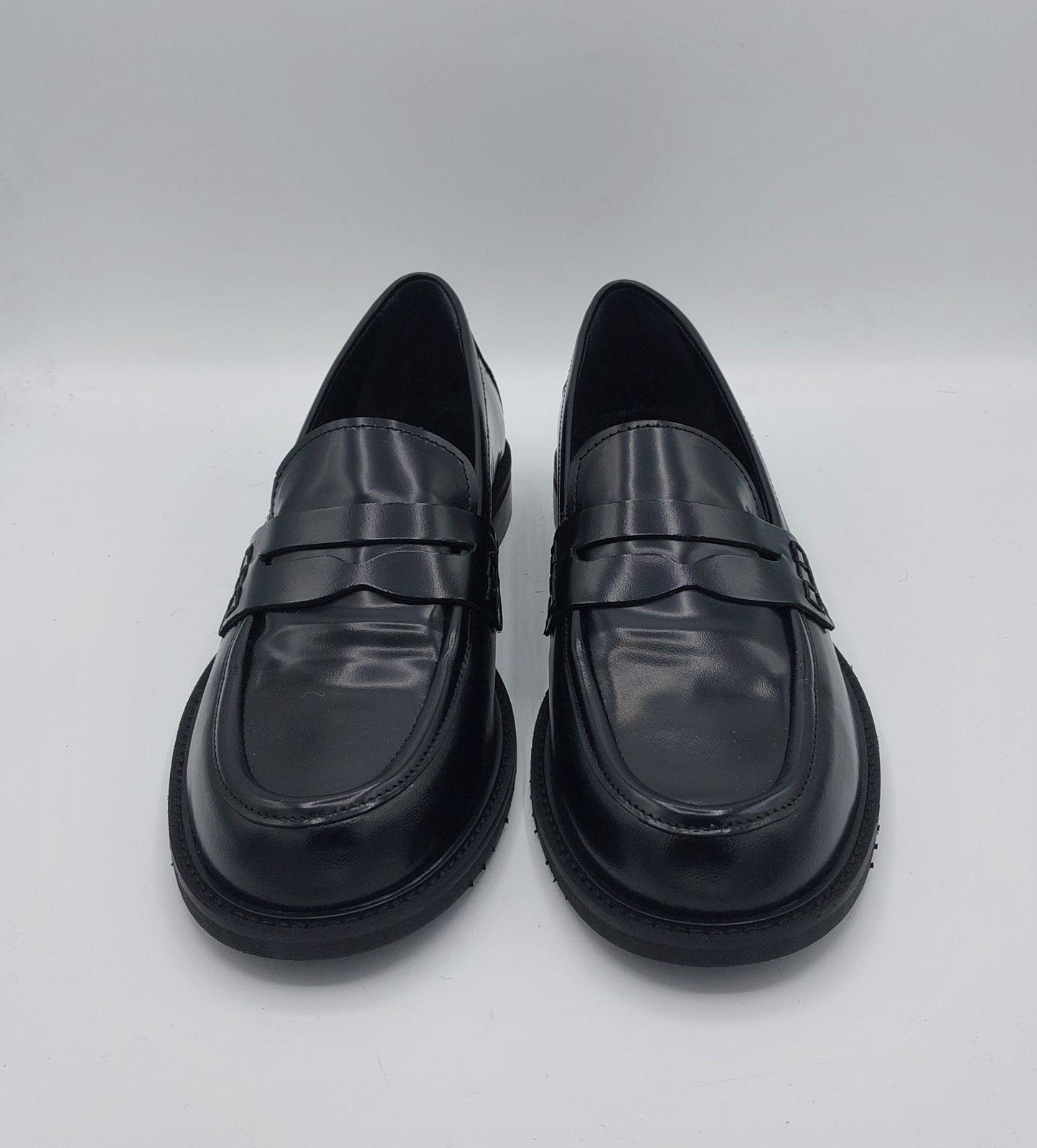 Anima mocassino in pelle spazzolata