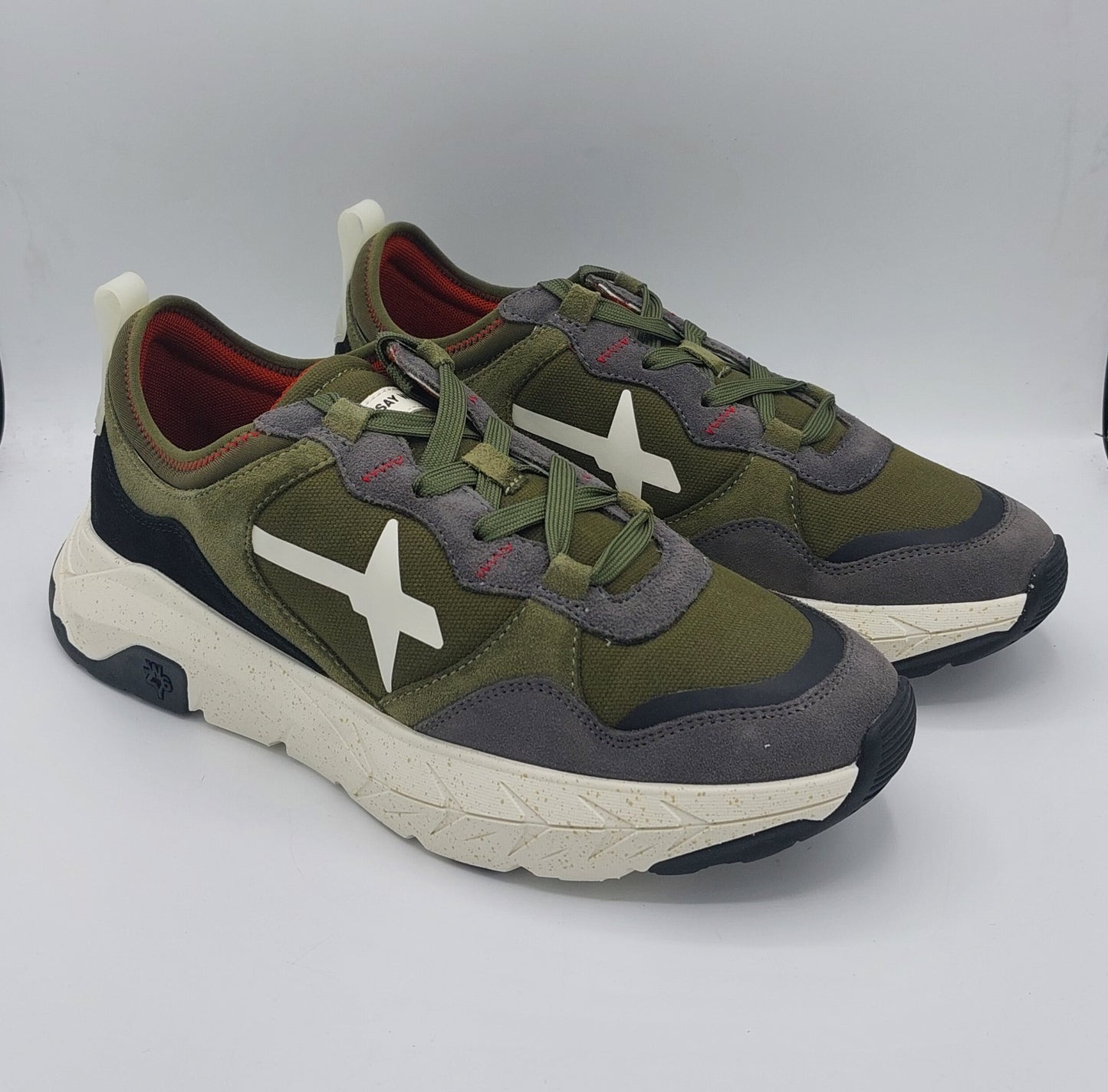 Wizz sneakers uomo color verde
