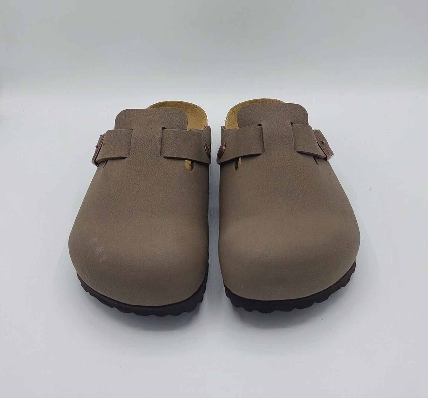 Birkenstock Boston uomo donna color mocca