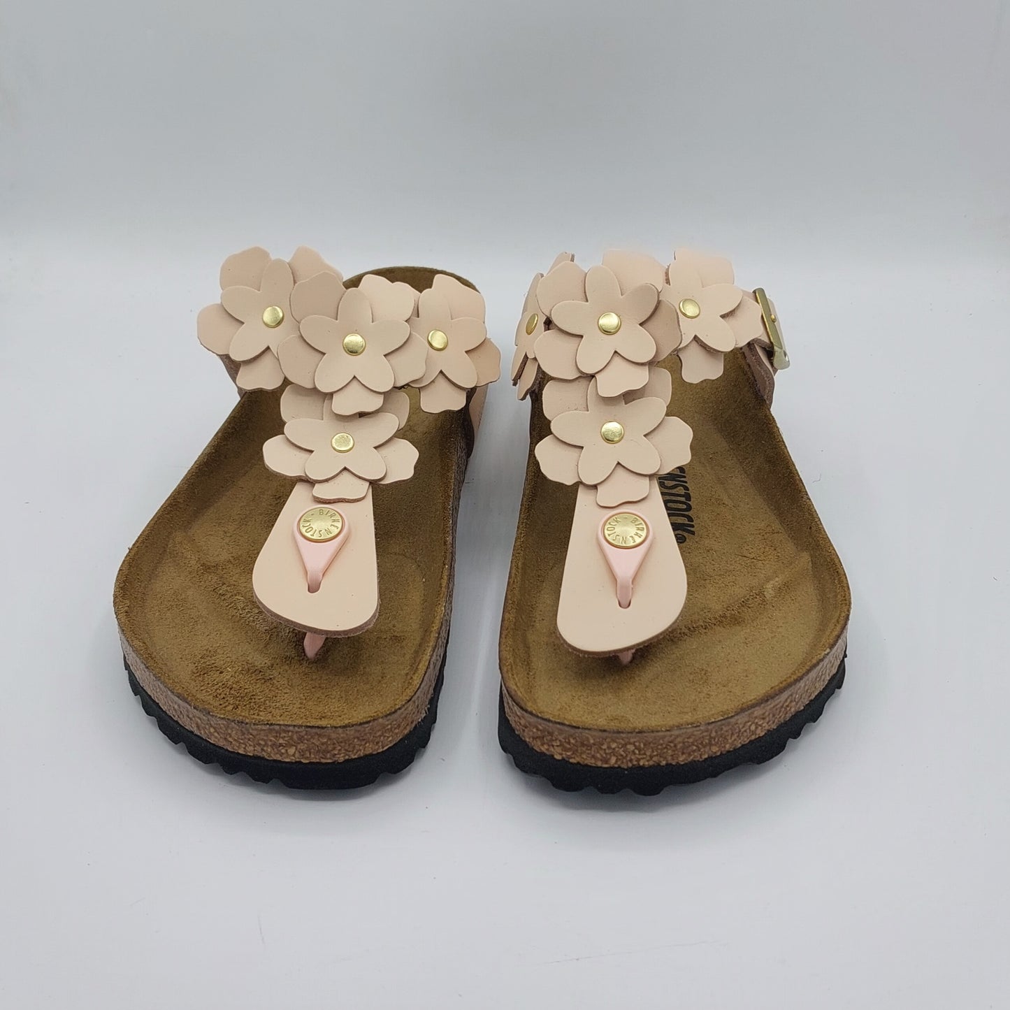 Birkenstock ciabatta infradito Gizeh flower rosa