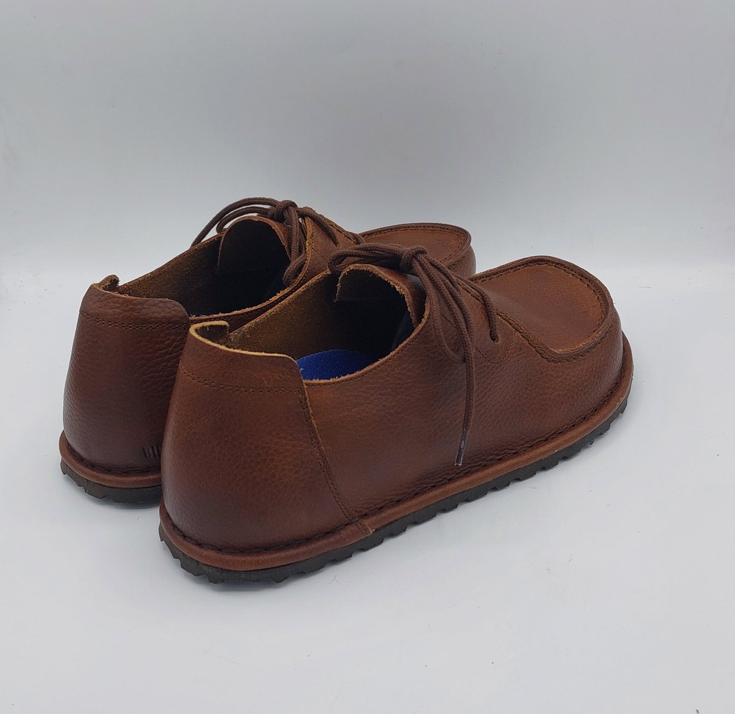 Birkenstock scarpa uomo legata pelle marrone