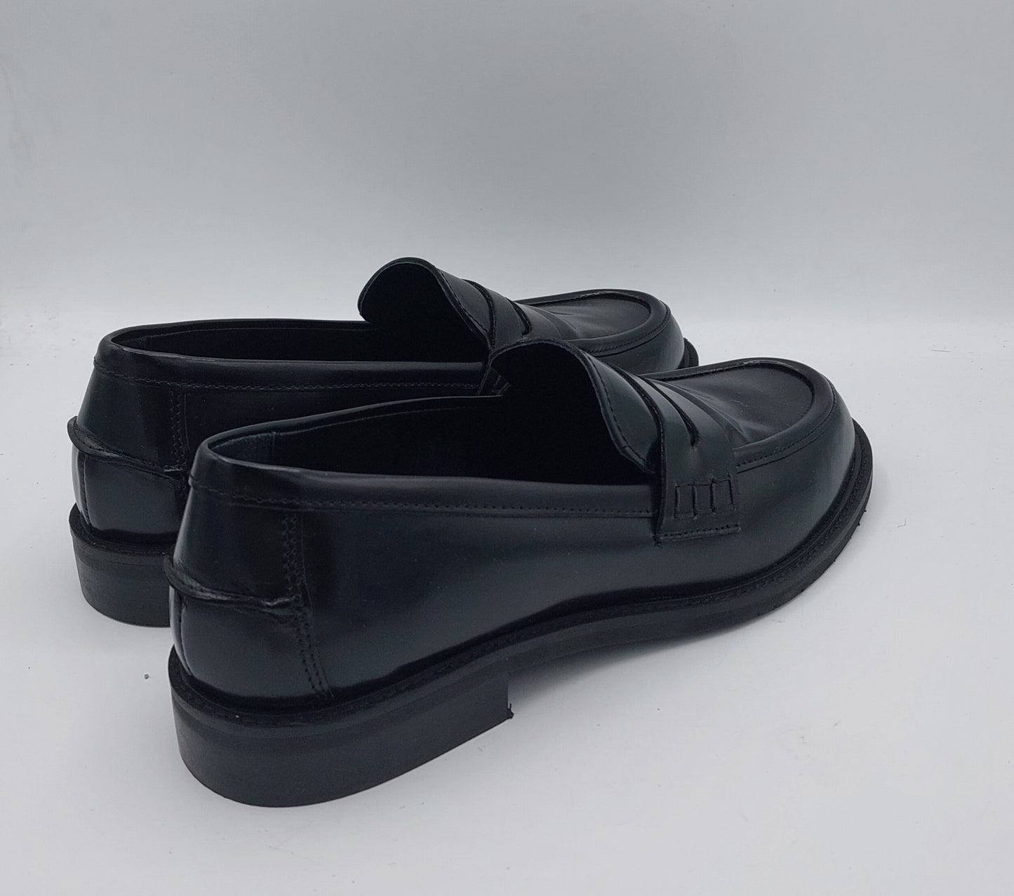 Anima mocassino in pelle spazzolata