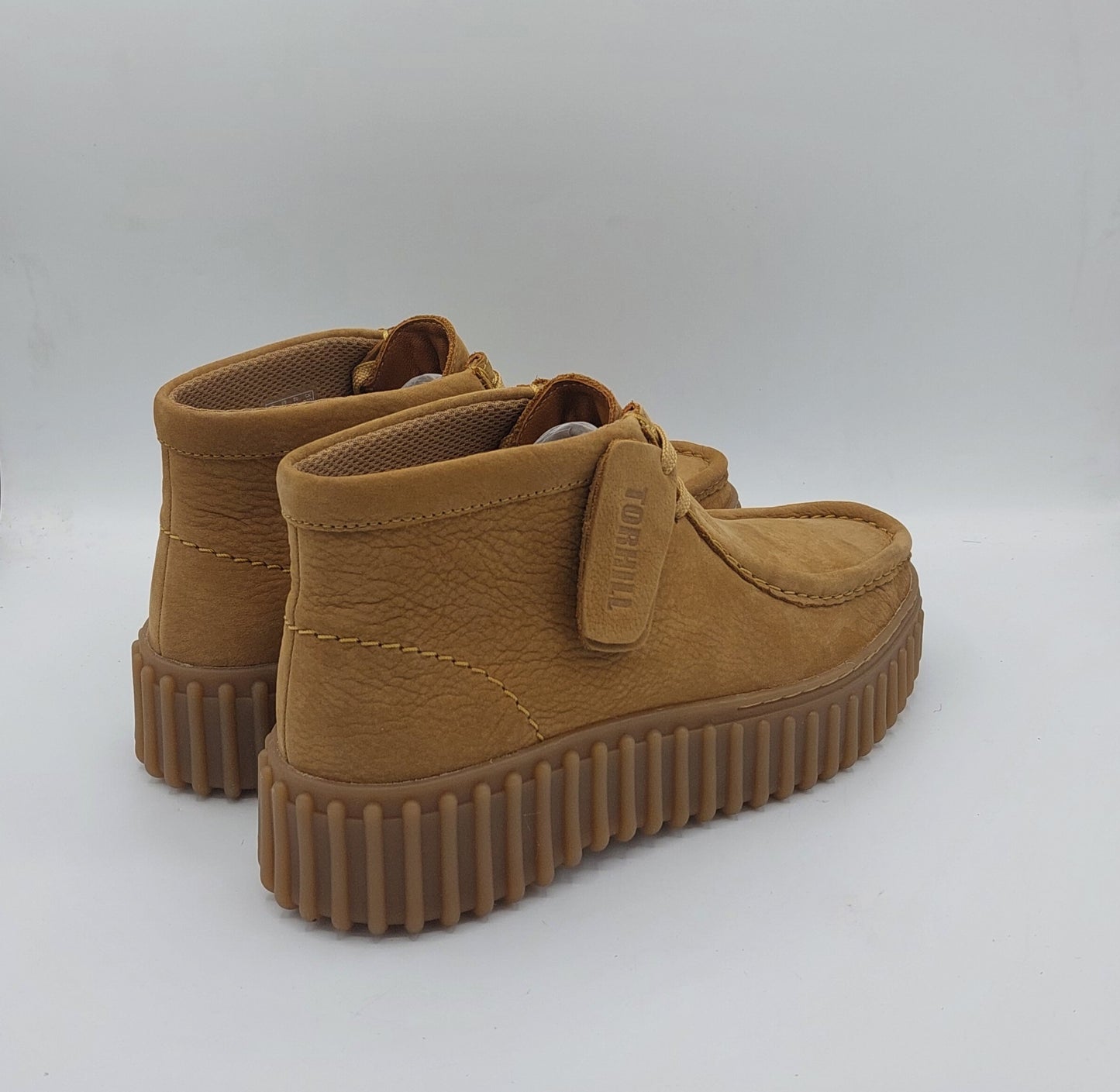 Clarks scarponcino donna nabuk miele