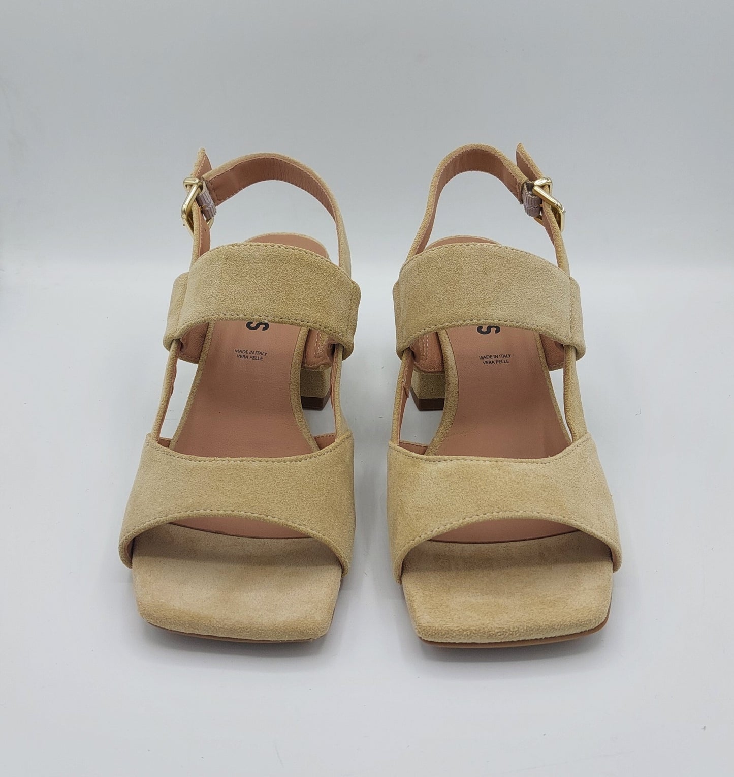 Carmens sandalo camoscio beige