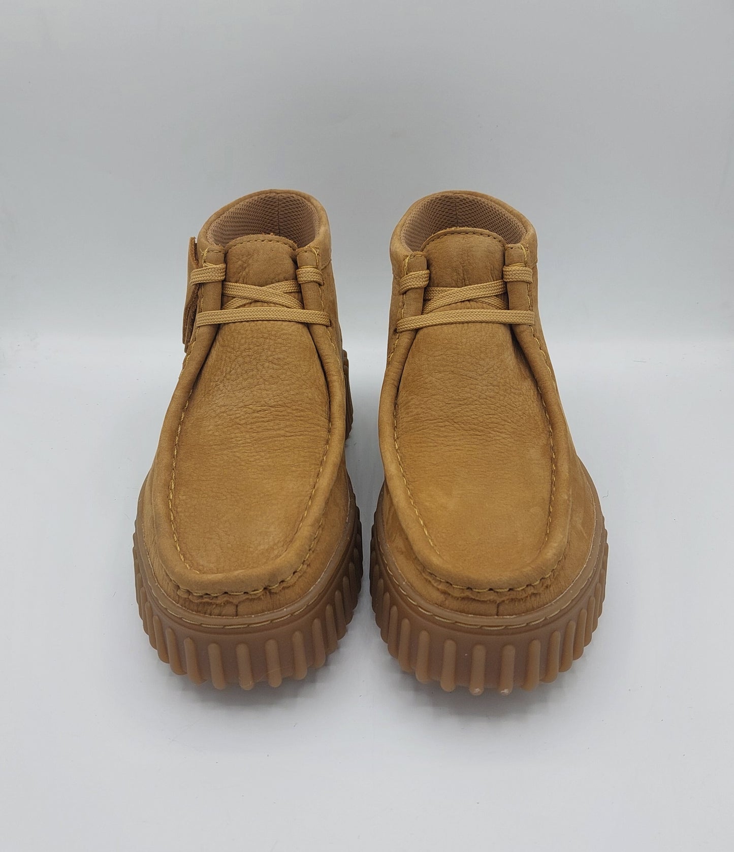 Clarks scarponcino donna nabuk miele