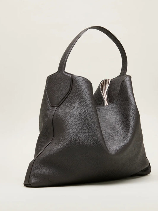 Hags borsa pelle color ebano