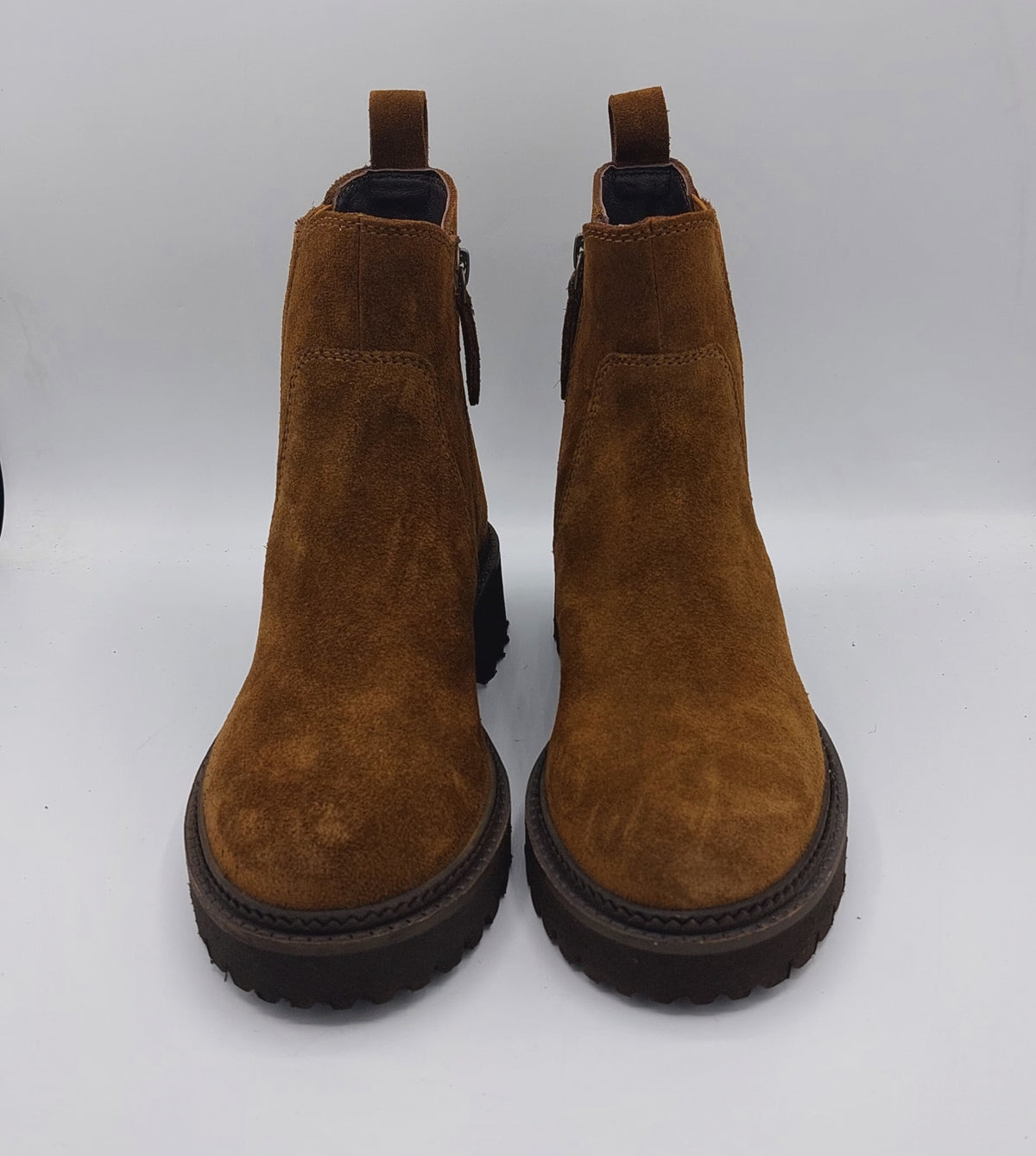 Janet e Janet stivaletto  camoscio cognac