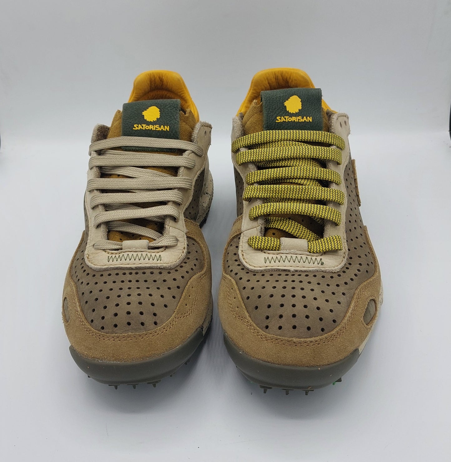 Satorisan sneakers uomo in pelle traforata