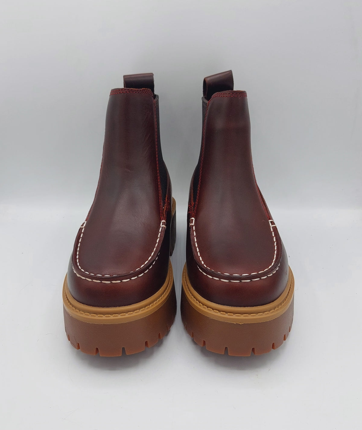 Timberland stivaletto donna pelle burgundy