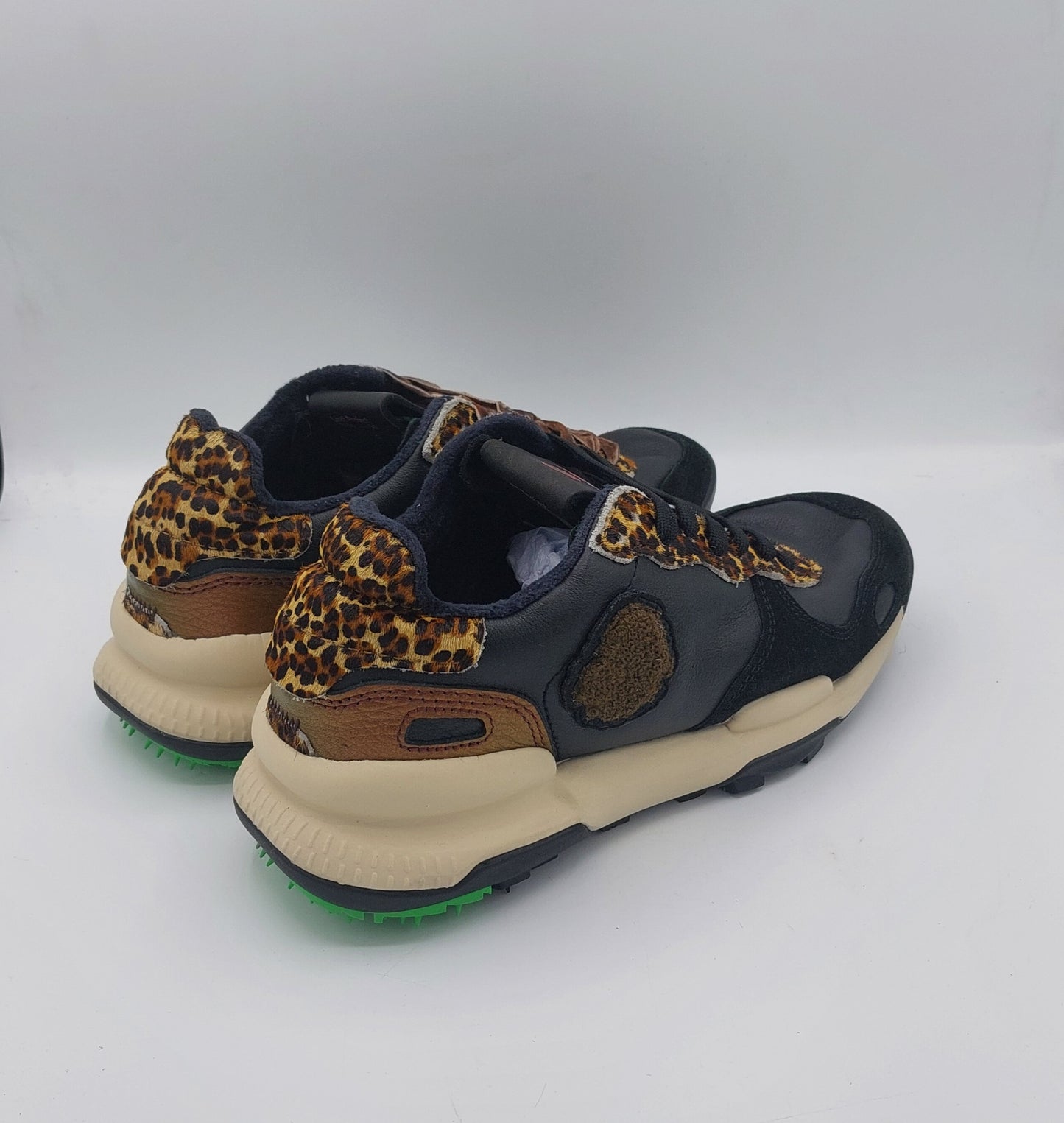Satorisan sneakers donna pelle nera