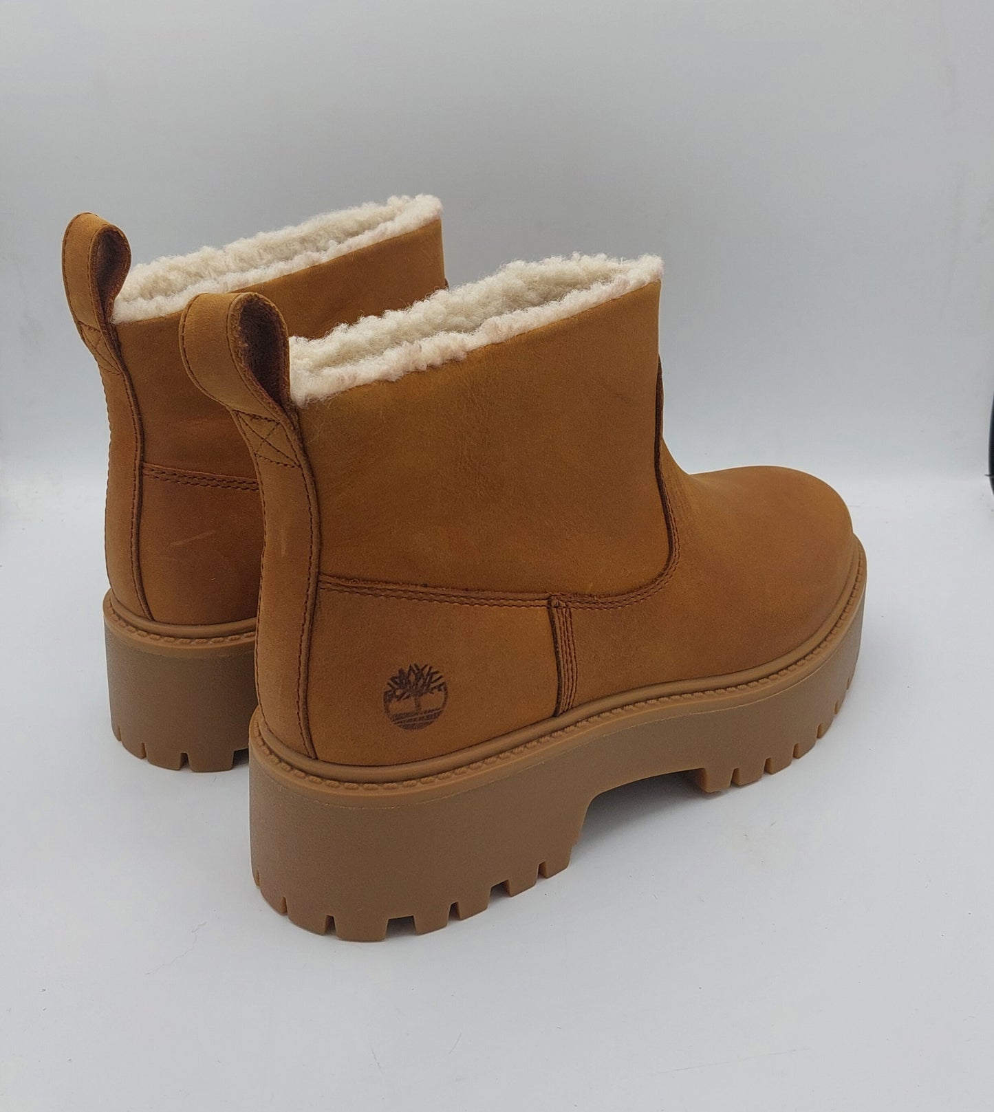 Timberland scarica donna con flat color miele