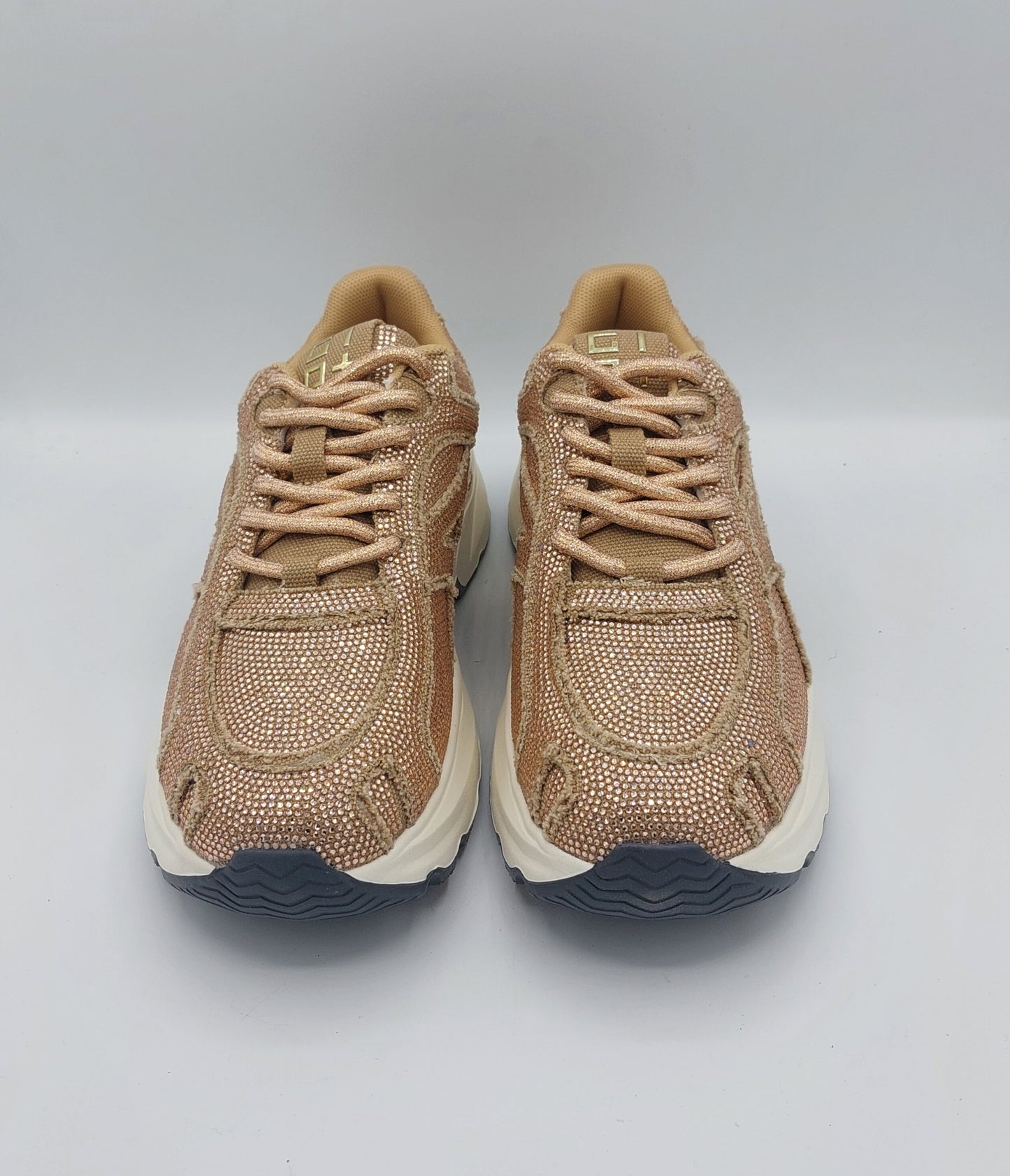 Gio+ sneakers donna strass cipria