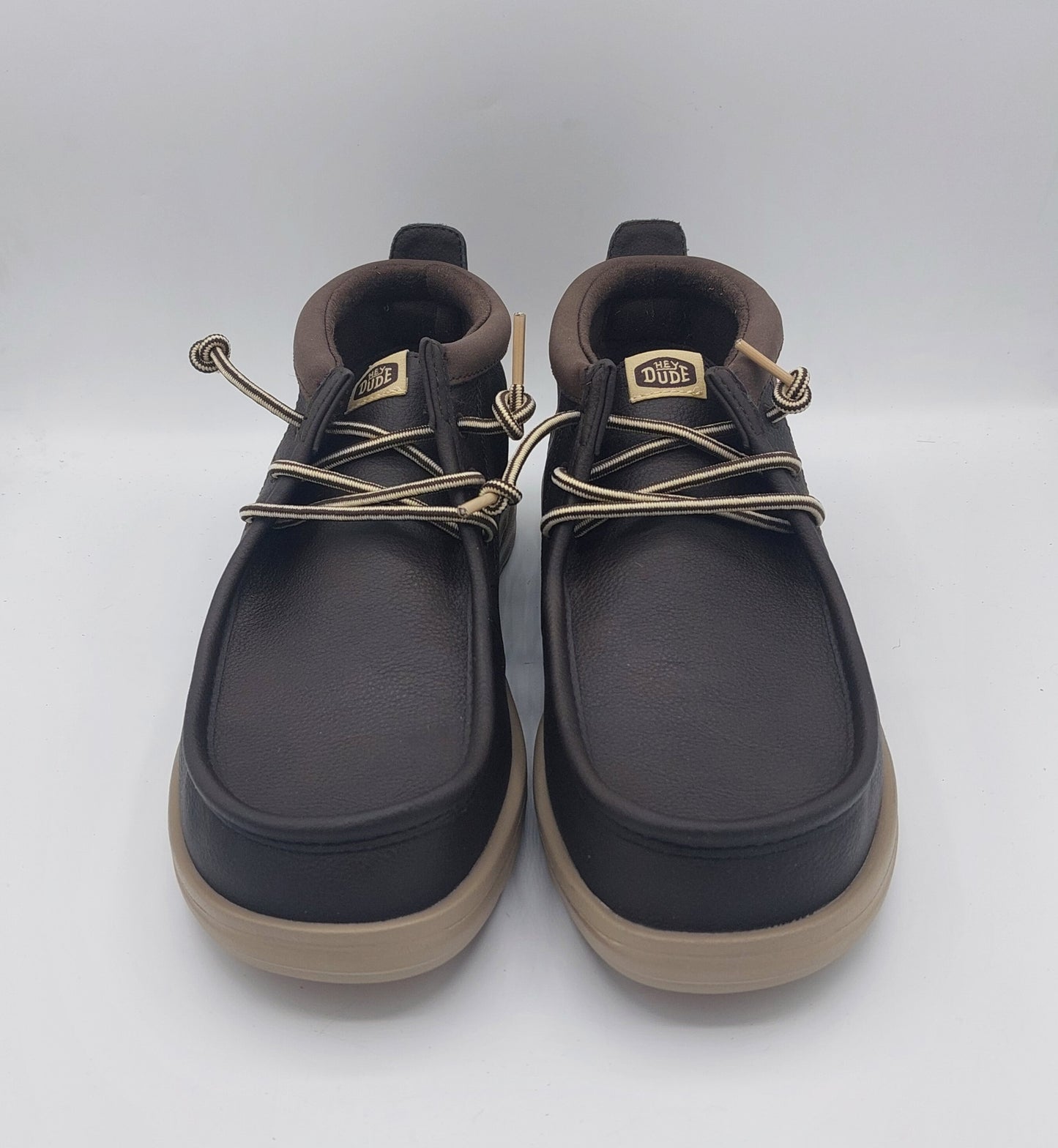 Dude scarpa alta in pelle T.moro