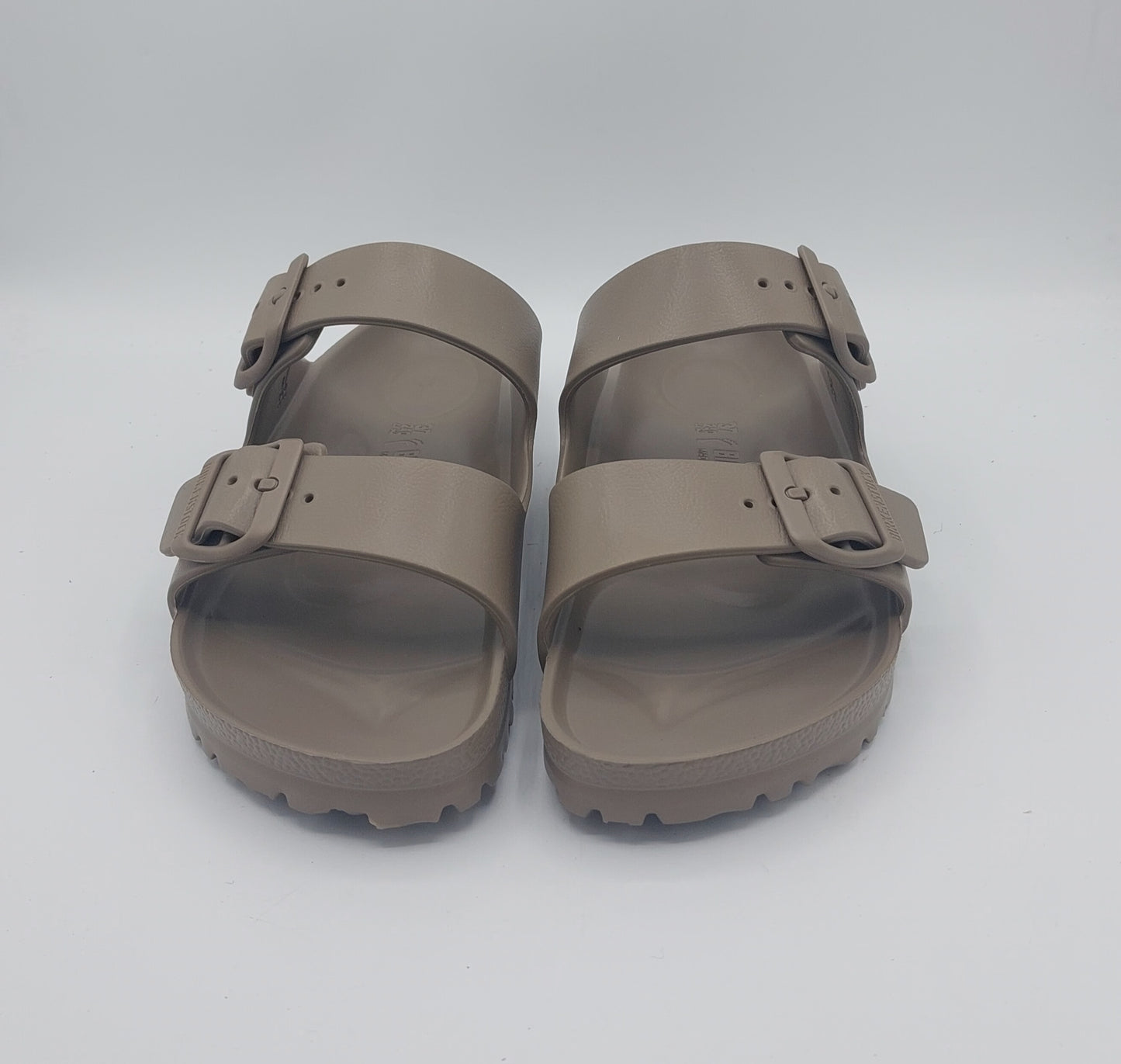 Birkenstock ciabatta gomma uomo donna taupe