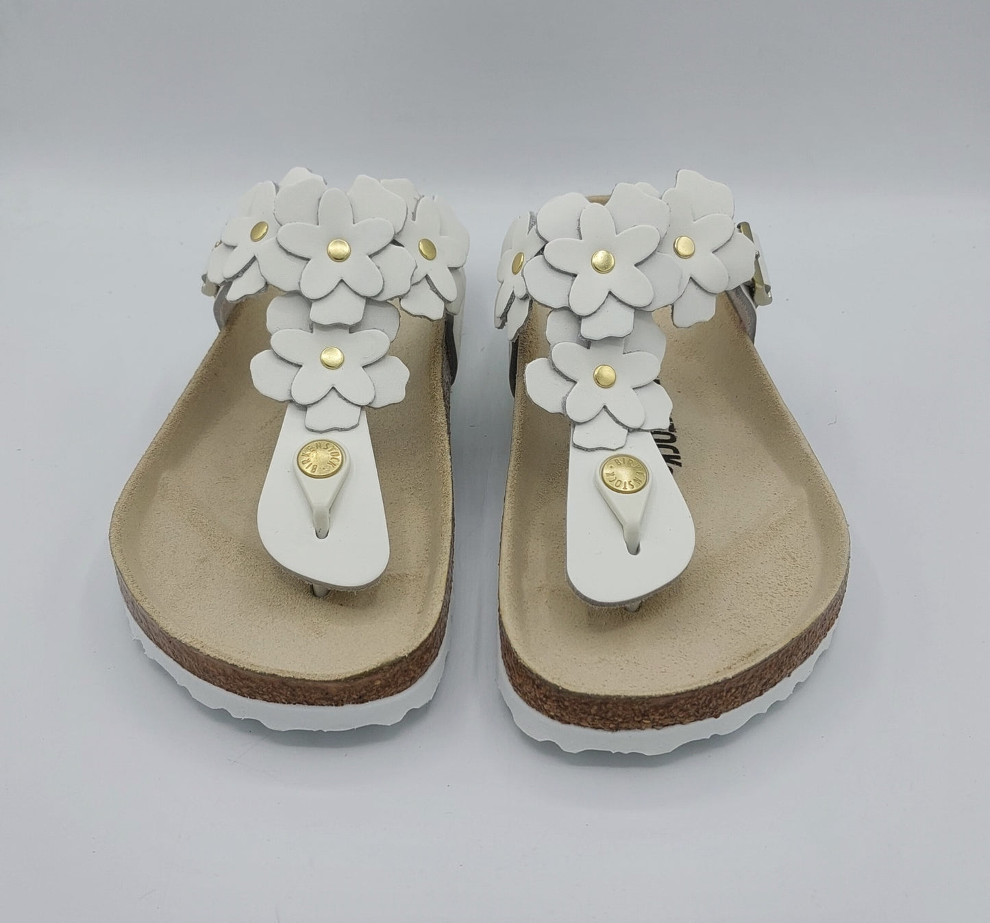 Birkenstock ciabatta infradito Gizeh flower