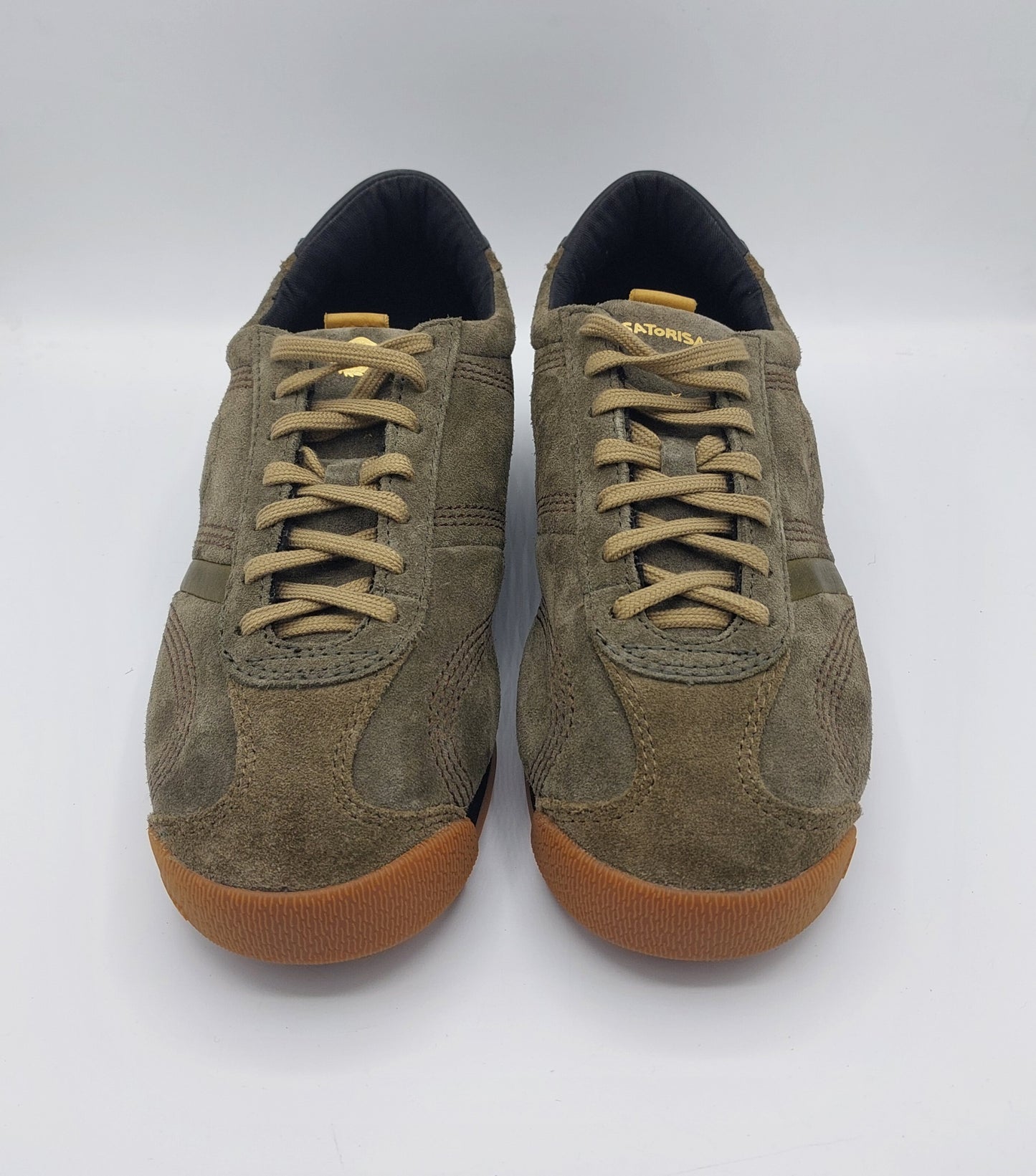 Satorisan sneakers uomo camoscio verde
