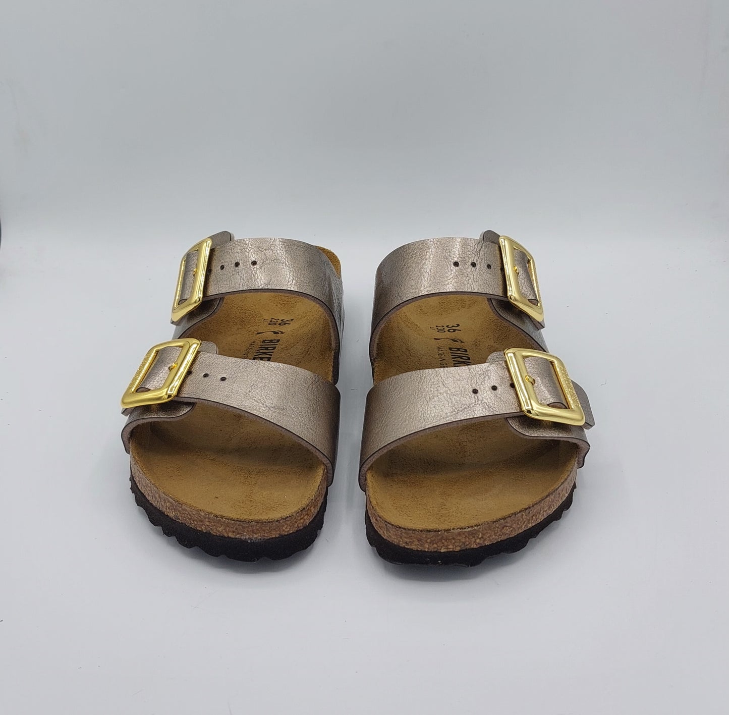 Birkenstock ciabatta Sidney Buckle taupe