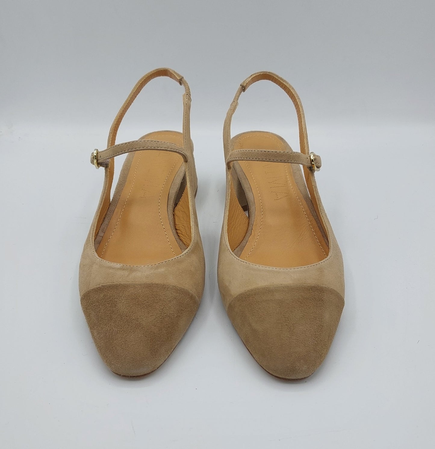 Anima scarpa chanel in camoscio