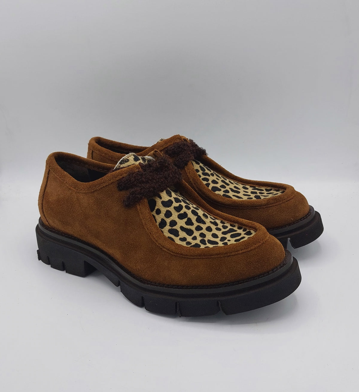 Les tulipes paraboot cavallino leopardo