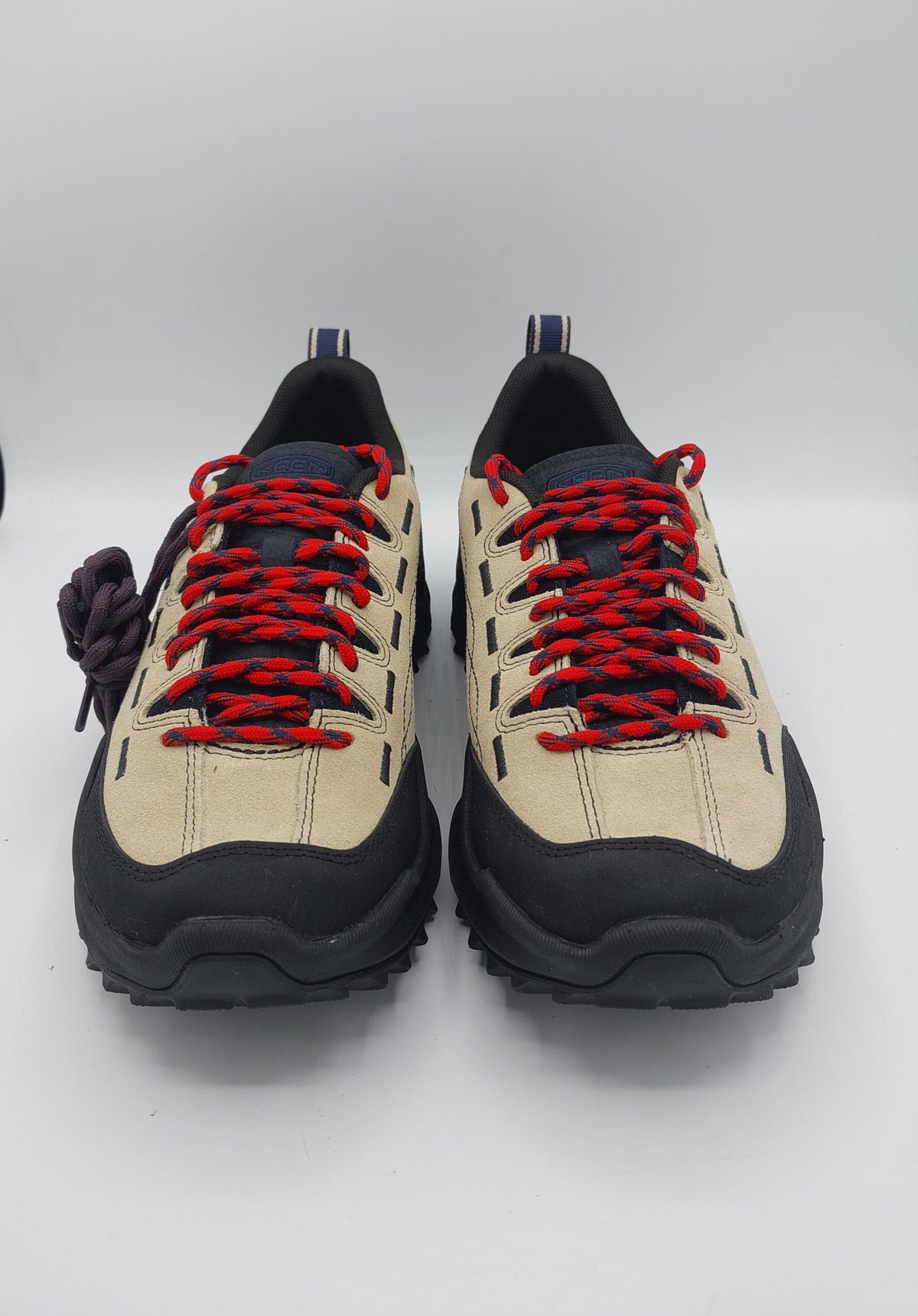 Keen scarpa uomo lacci rossi