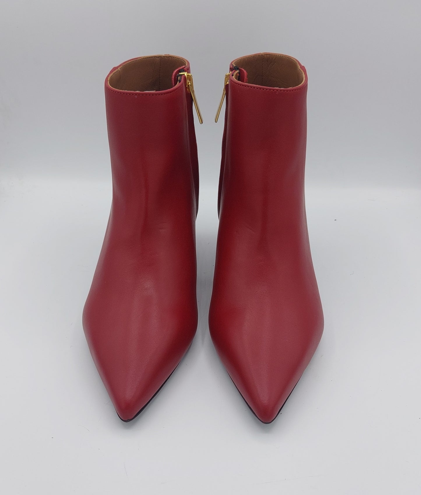 T.Q stivaletto in pelle rossa