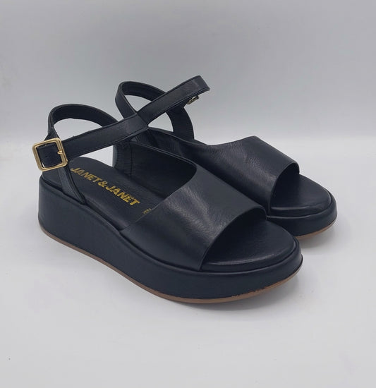 Janet e Janet sandalo nero