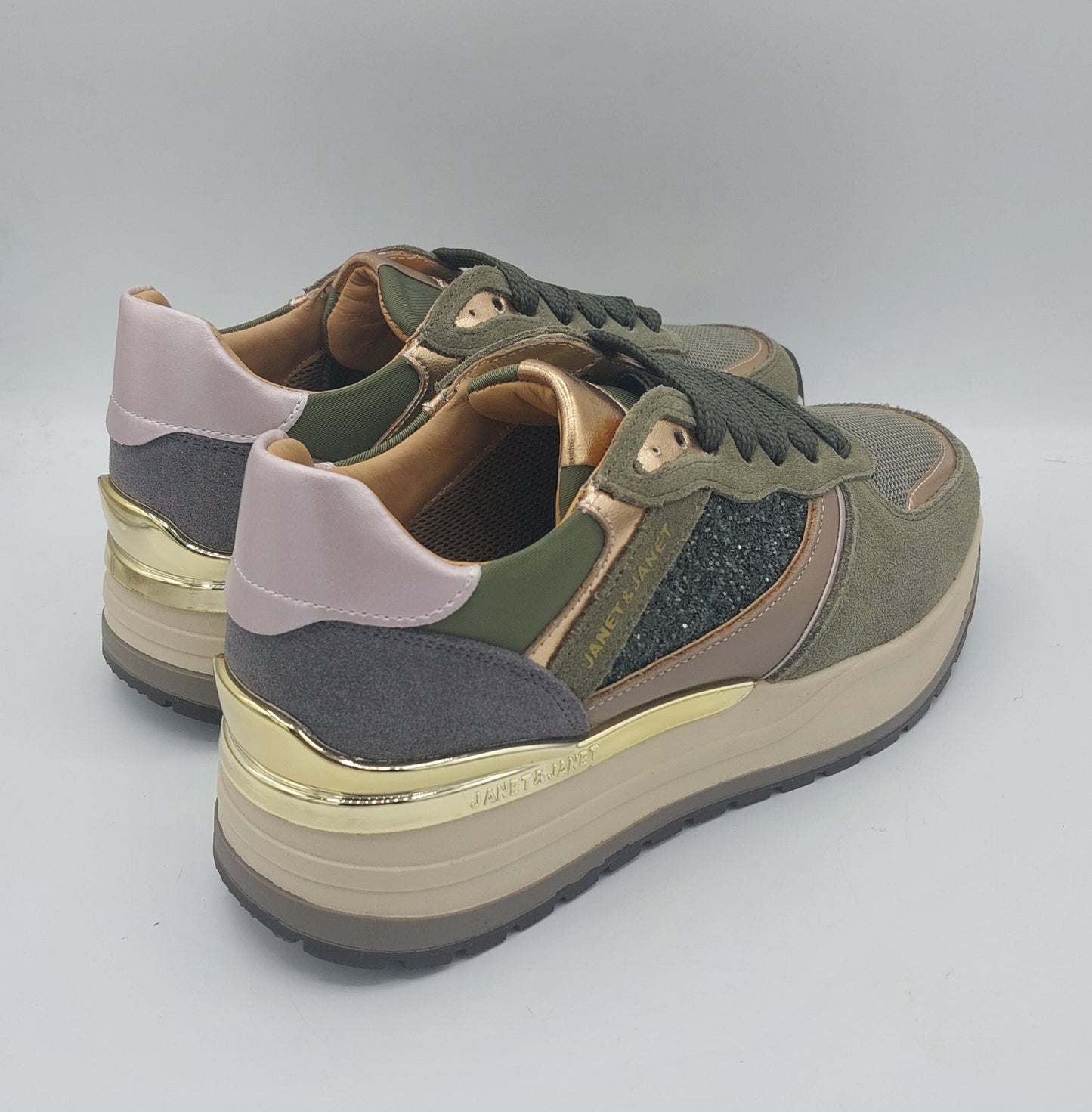 Janet e Janet sneakers verde