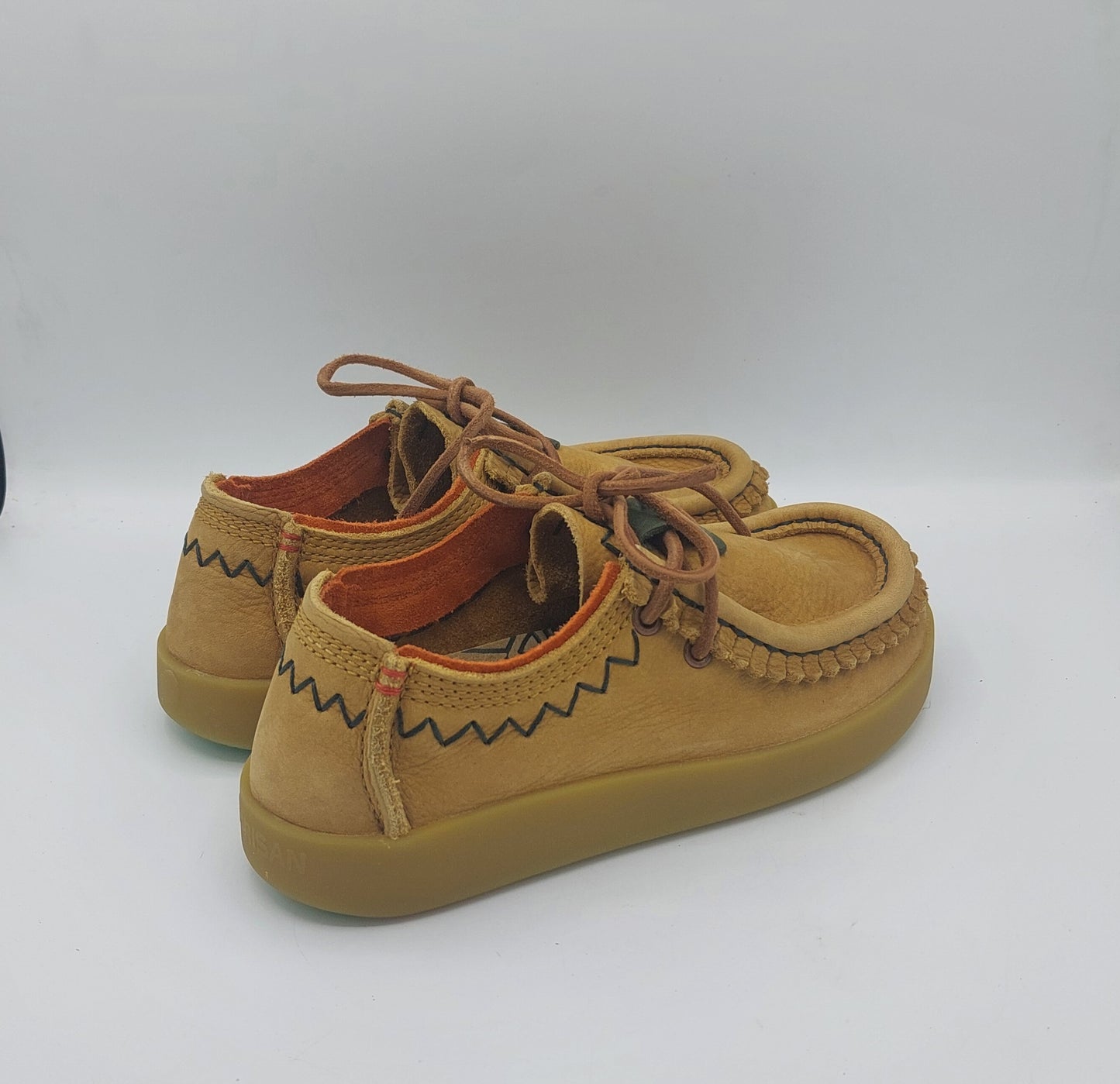 Satorisan paraboot donna in pelle color ocra