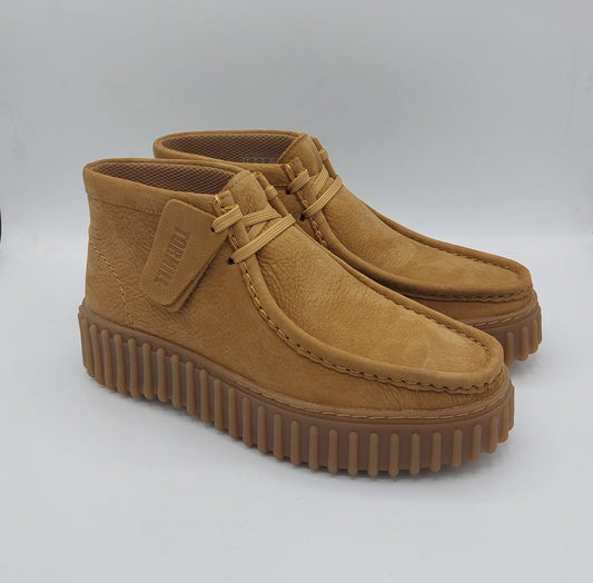 Clarks scarponcino donna nabuk miele