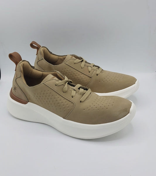 Clarcks scarpa allacciata pelle taupe