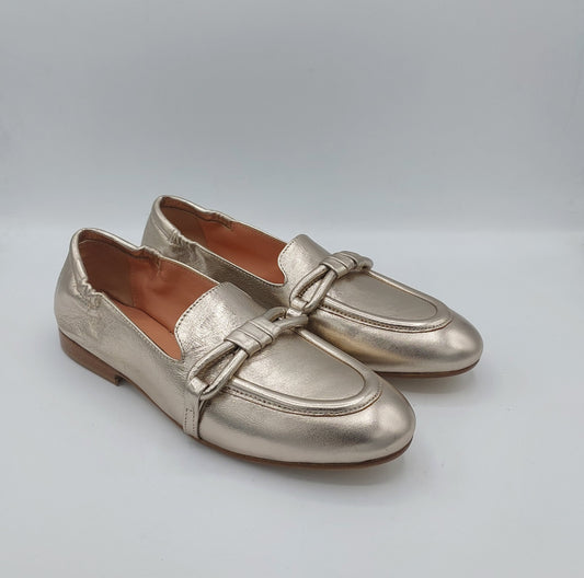 Silvia rossini mocassino platino