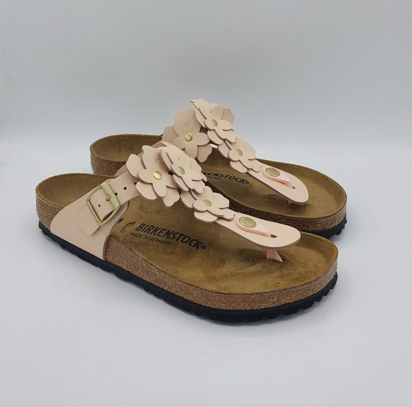 Birkenstock ciabatta infradito Gizeh flower rosa
