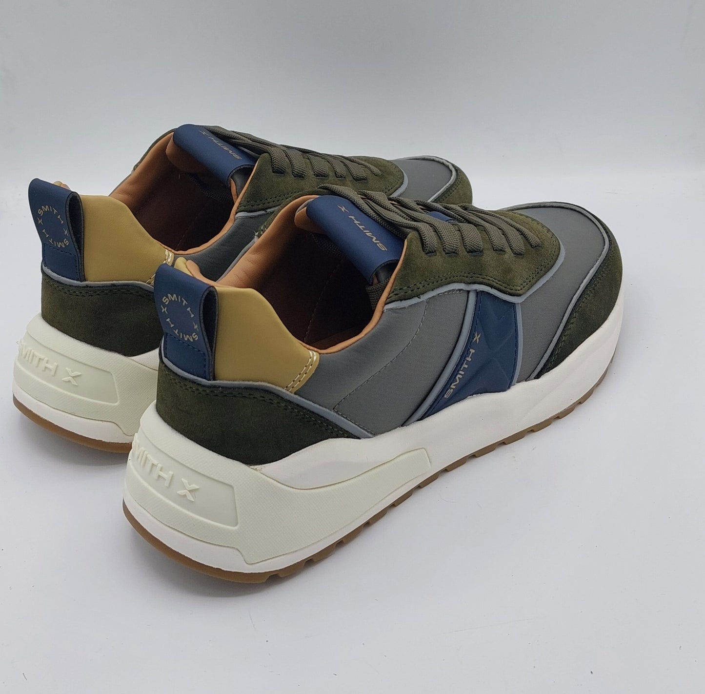 Alexander Smith sneakers uomo camoscio e tessuto