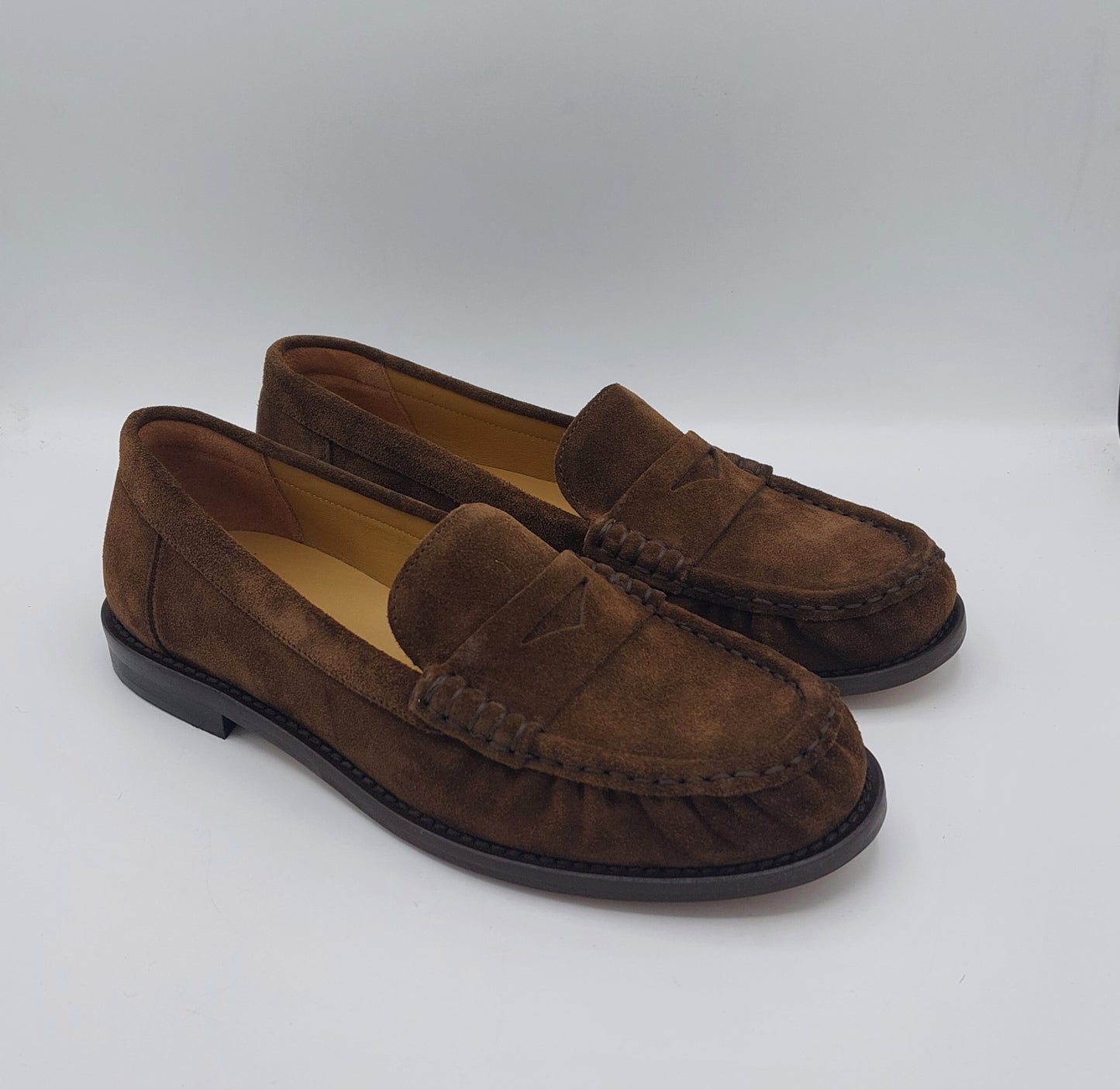 Anima mocassino donna camoscio marrone