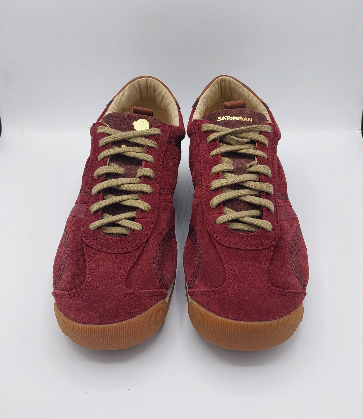 Satorisan sneakers uomo camoscio bordo'