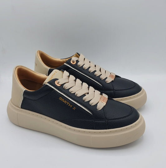 Alexander Smith sneakers donna  in pelle nera
