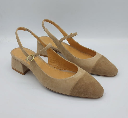 Anima scarpa chanel in camoscio