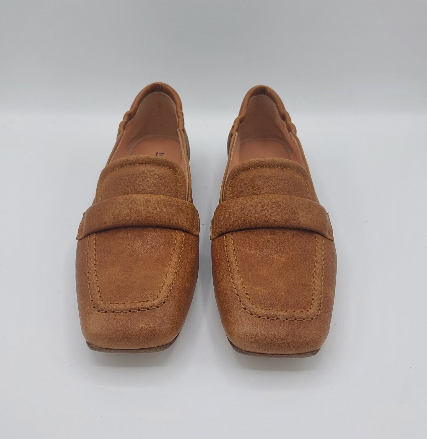 Silvia rossini mocassino in pelle cuoio