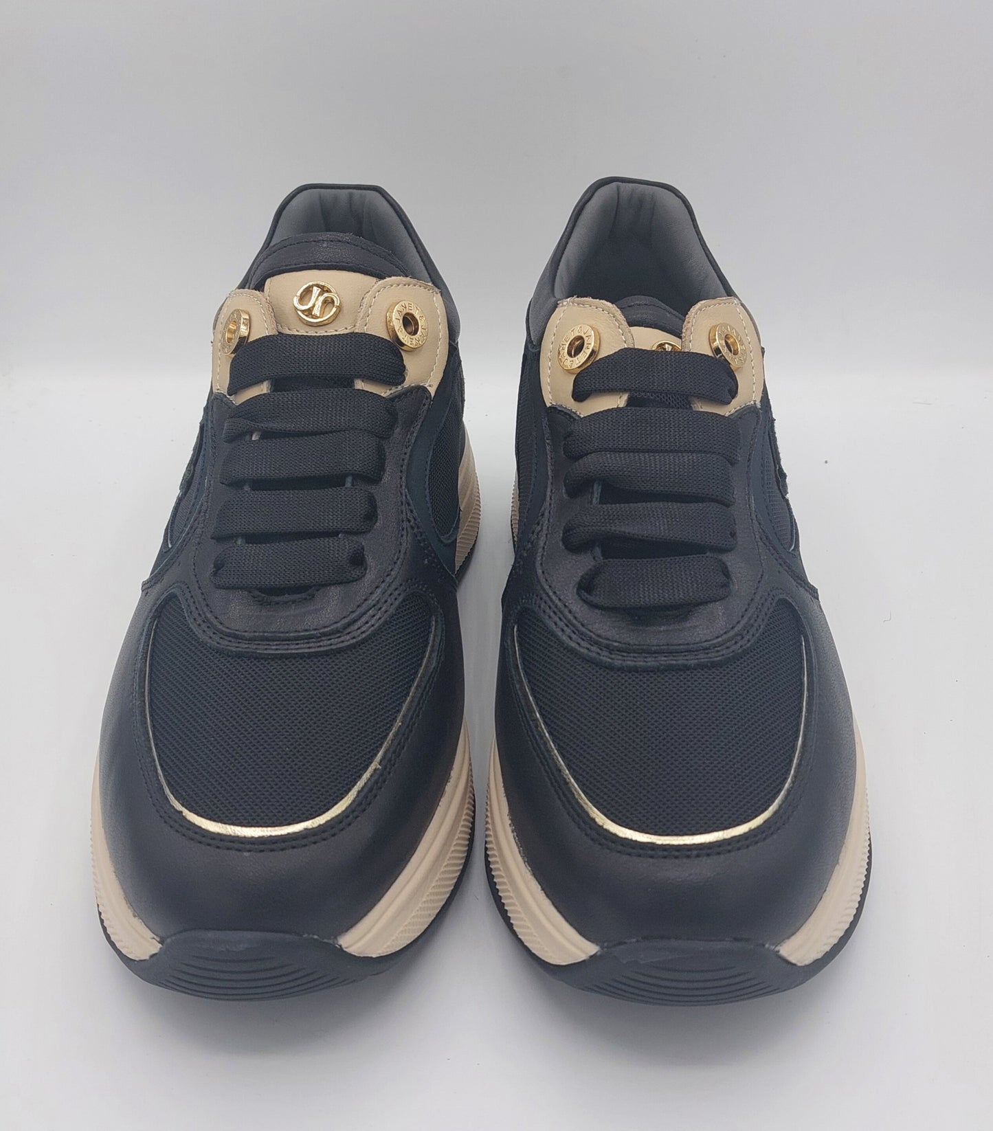 Janet e Janet sneakers runner donna nera