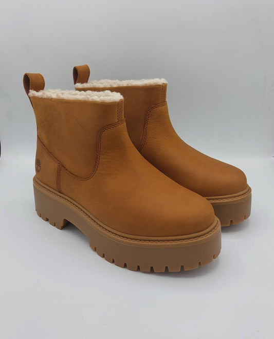 Timberland scarica donna con flat color miele